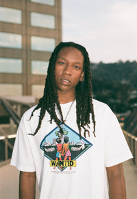 LIMITED EDITION (WHITE) URLA X SURE “MOST WANTED” COLLAB TEE