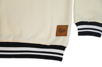 SURE LA BREA COLLEGIATE CREWNECK SWEATSHIRT (CREAM)