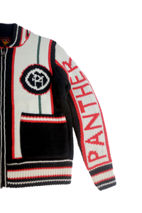 SURE “RUNNING WOMAN” KNIT SWEATER